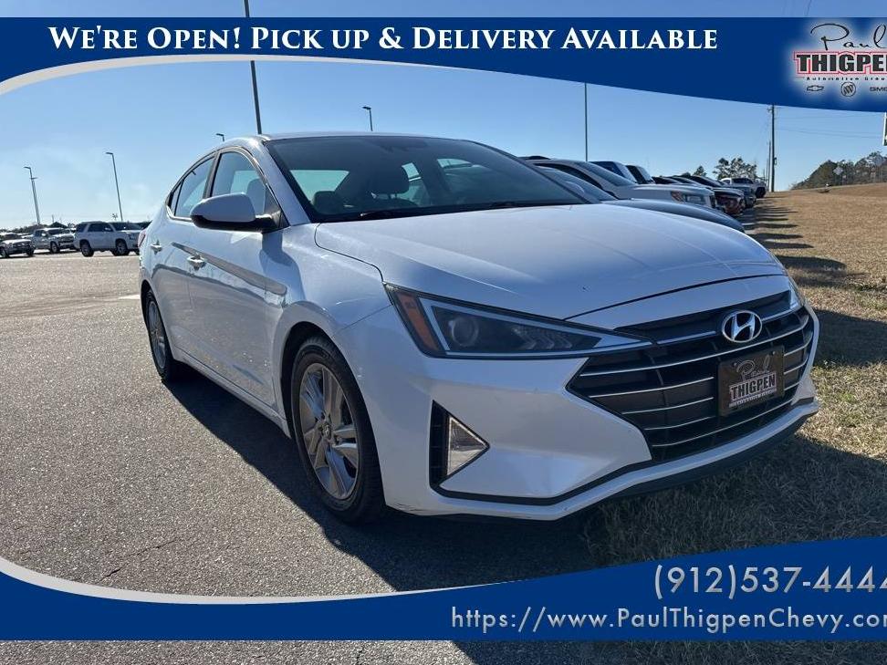 HYUNDAI ELANTRA 2019 5NPD84LF8KH418104 image