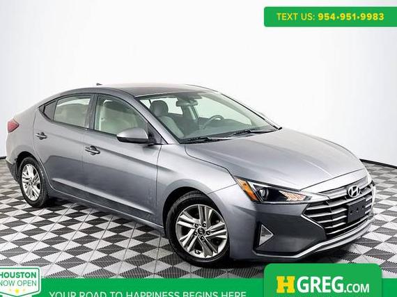 HYUNDAI ELANTRA 2019 5NPD84LF4KH420738 image