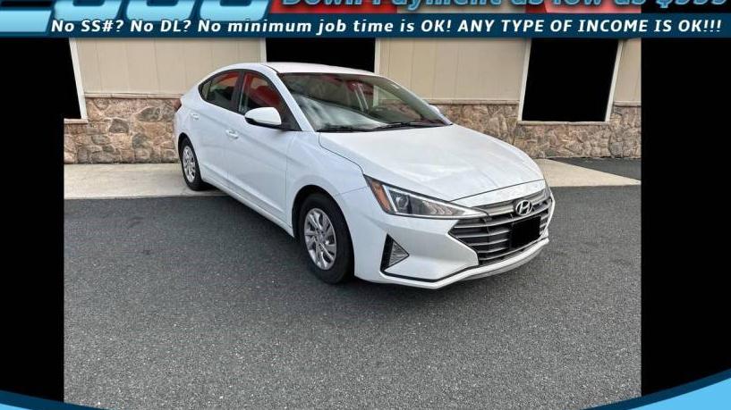 HYUNDAI ELANTRA 2019 5NPD74LF4KH455766 image