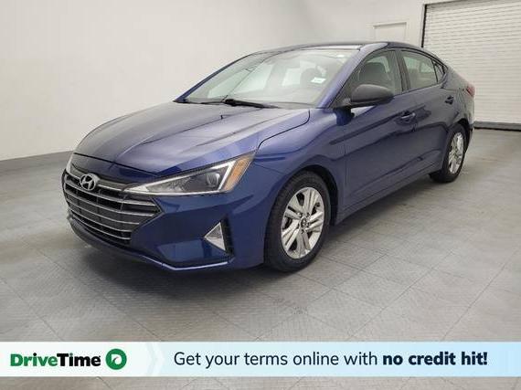HYUNDAI ELANTRA 2019 5NPD84LF5KH468586 image
