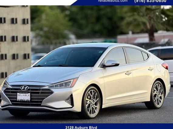 HYUNDAI ELANTRA 2019 5NPD84LF1KH428554 image