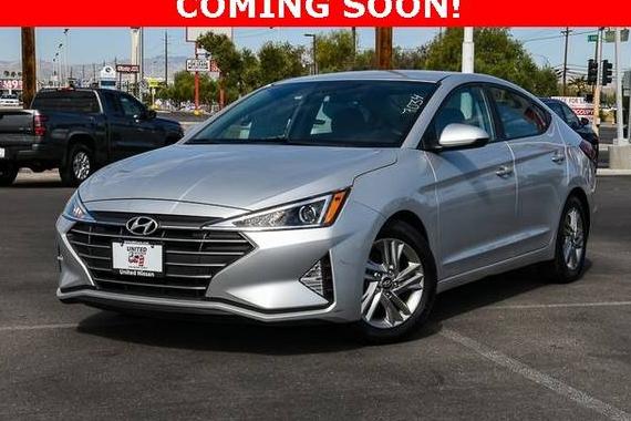 HYUNDAI ELANTRA 2019 5NPD84LF0KH475851 image