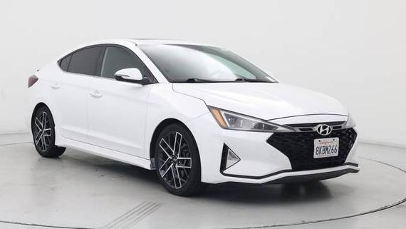 HYUNDAI ELANTRA 2019 KMHD04LB8KU840072 image