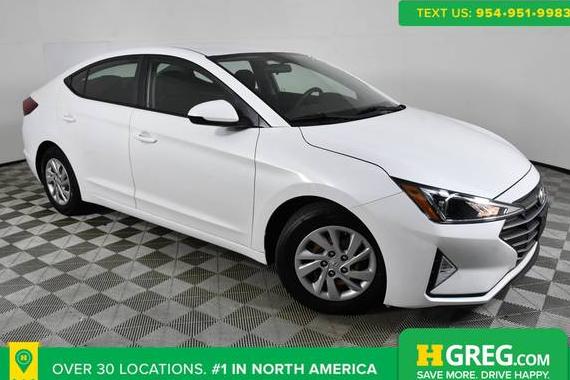 HYUNDAI ELANTRA 2019 5NPD74LF0KH457210 image