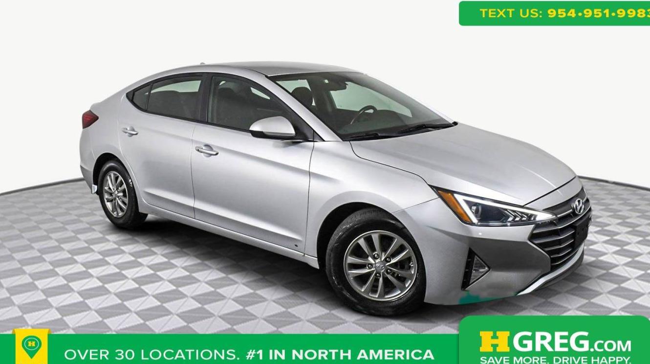 HYUNDAI ELANTRA 2019 5NPD94LA1KH463290 image