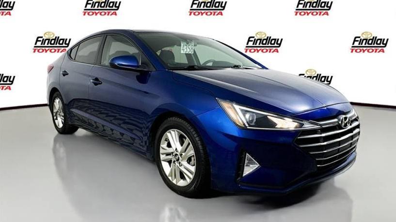 HYUNDAI ELANTRA 2019 5NPD84LF6KH425603 image