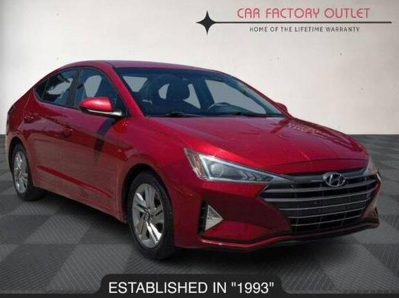 HYUNDAI ELANTRA 2019 5NPD84LF9KH432674 image