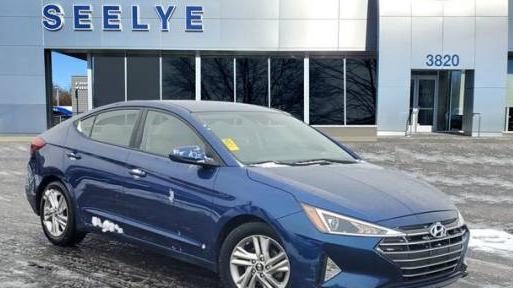 HYUNDAI ELANTRA 2019 5NPD84LF4KH425602 image