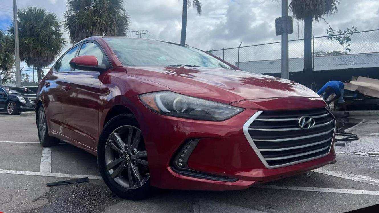 HYUNDAI ELANTRA 2018 5NPD84LF7JH389936 image