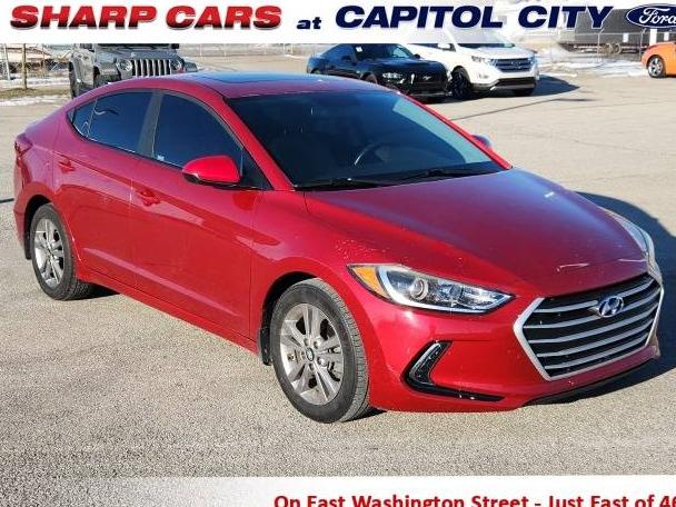 HYUNDAI ELANTRA 2018 KMHD84LF1JU606494 image