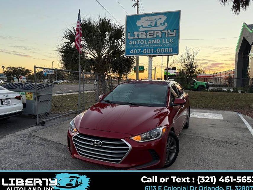 HYUNDAI ELANTRA 2018 5NPD84LF4JH232008 image