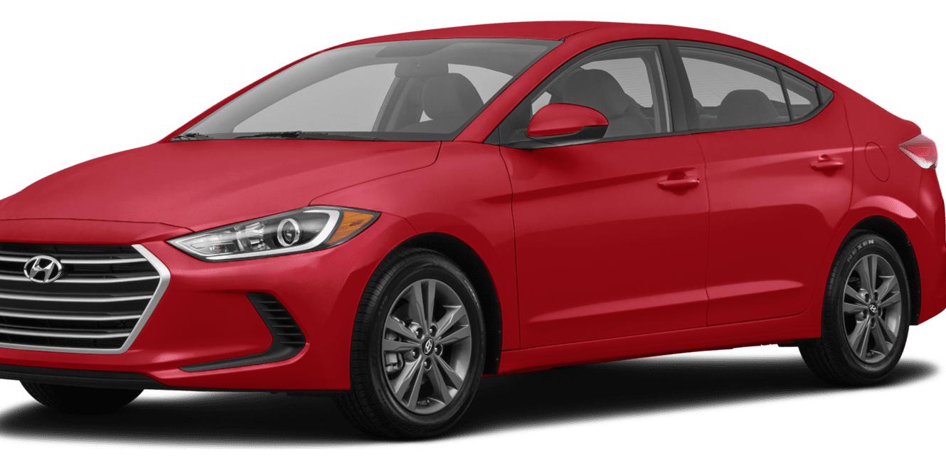 HYUNDAI ELANTRA 2018 5NPD84LF1JH376244 image