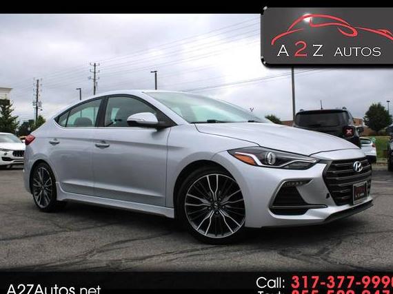 HYUNDAI ELANTRA 2018 KMHD04LB0JU577610 image HYUNDAI ELANTRA 2018 KMHD04LB0JU577610 image