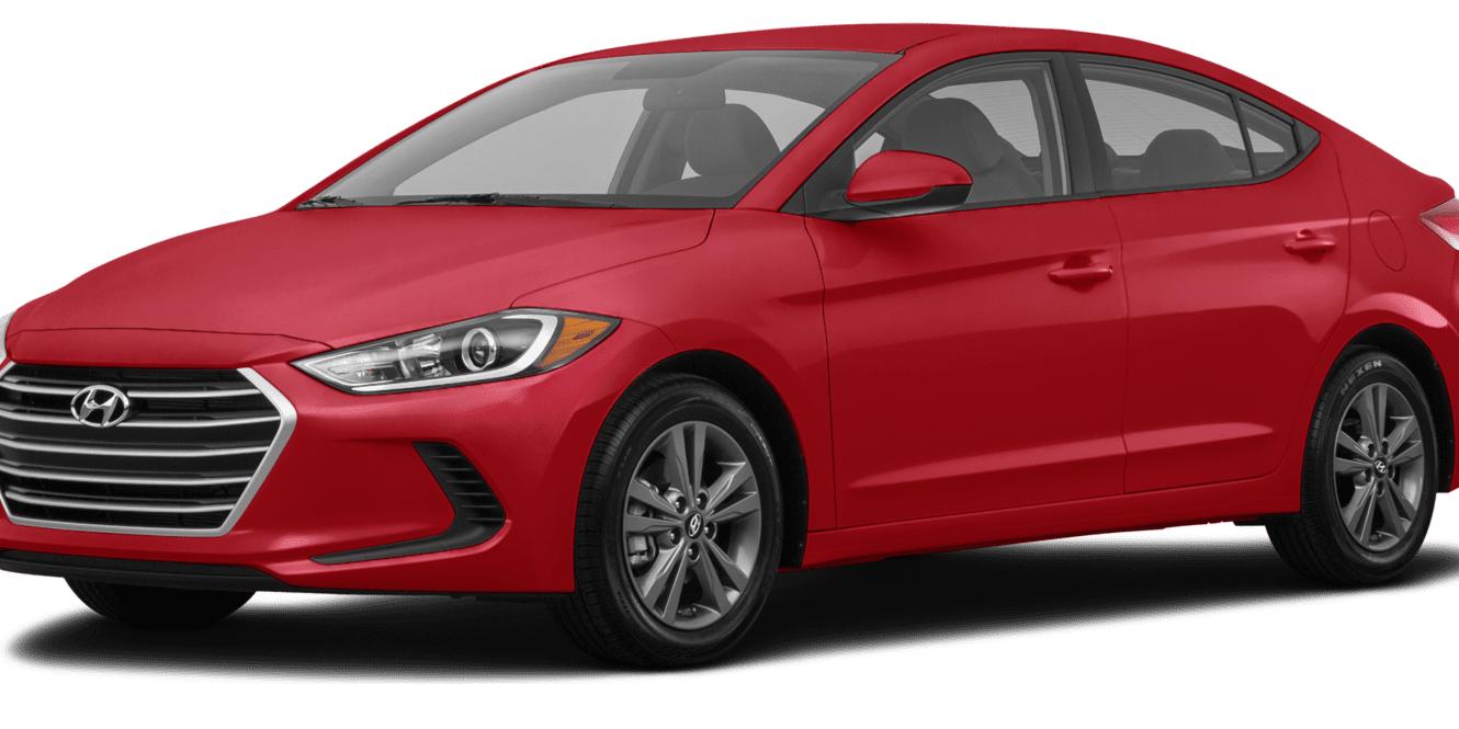 HYUNDAI ELANTRA 2018 5NPD84LF7JH295071 image