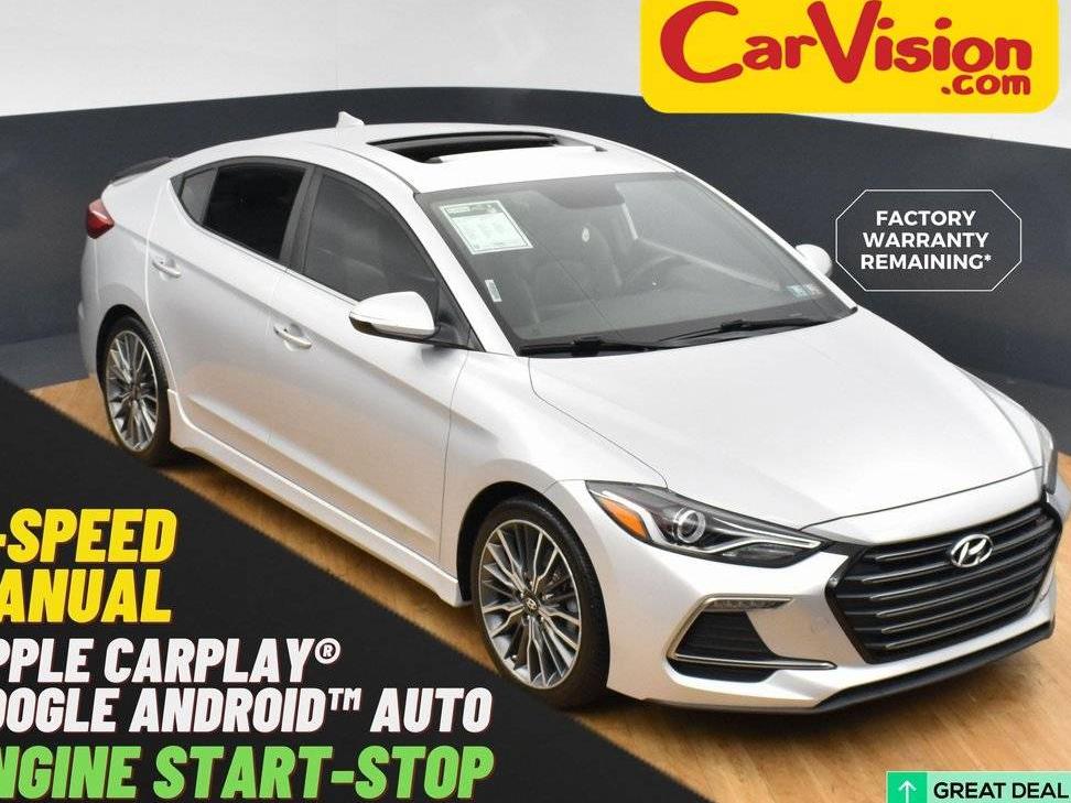 HYUNDAI ELANTRA 2018 KMHD04LB3JU722929 image