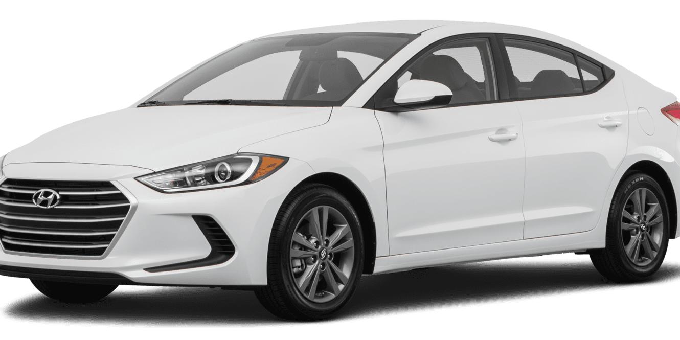 HYUNDAI ELANTRA 2018 5NPD84LF0JH302586 image