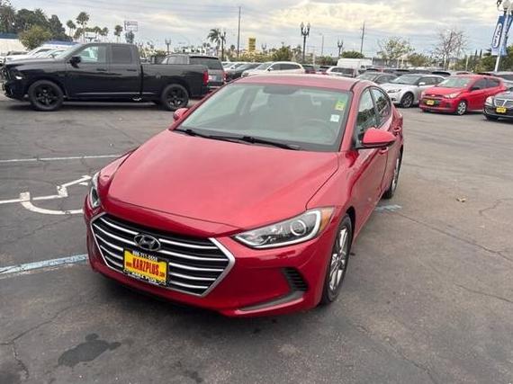 HYUNDAI ELANTRA 2018 5NPD84LF9JH396824 image