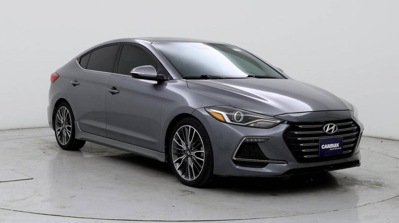 HYUNDAI ELANTRA 2018 KMHD04LB6JU705901 image