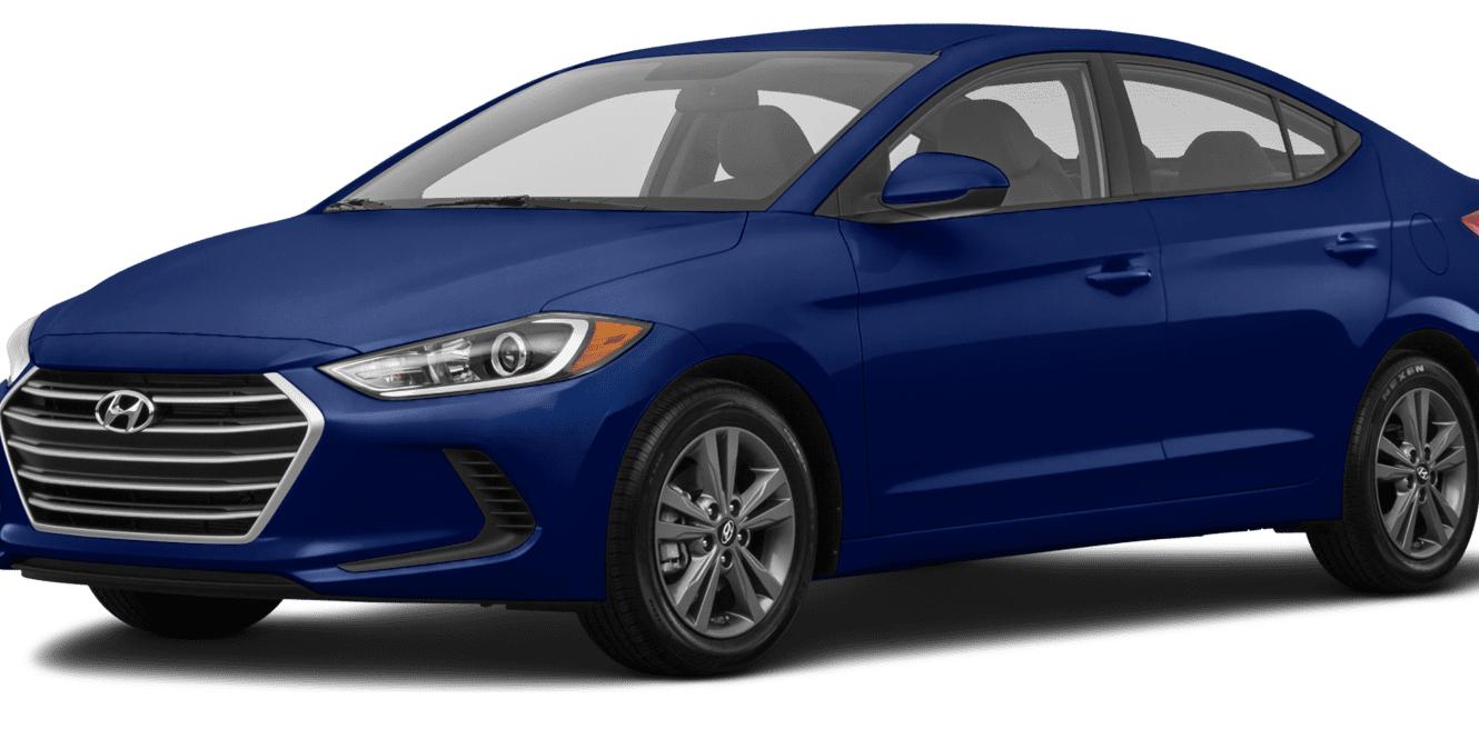 HYUNDAI ELANTRA 2018 5NPD84LF1JH224464 image