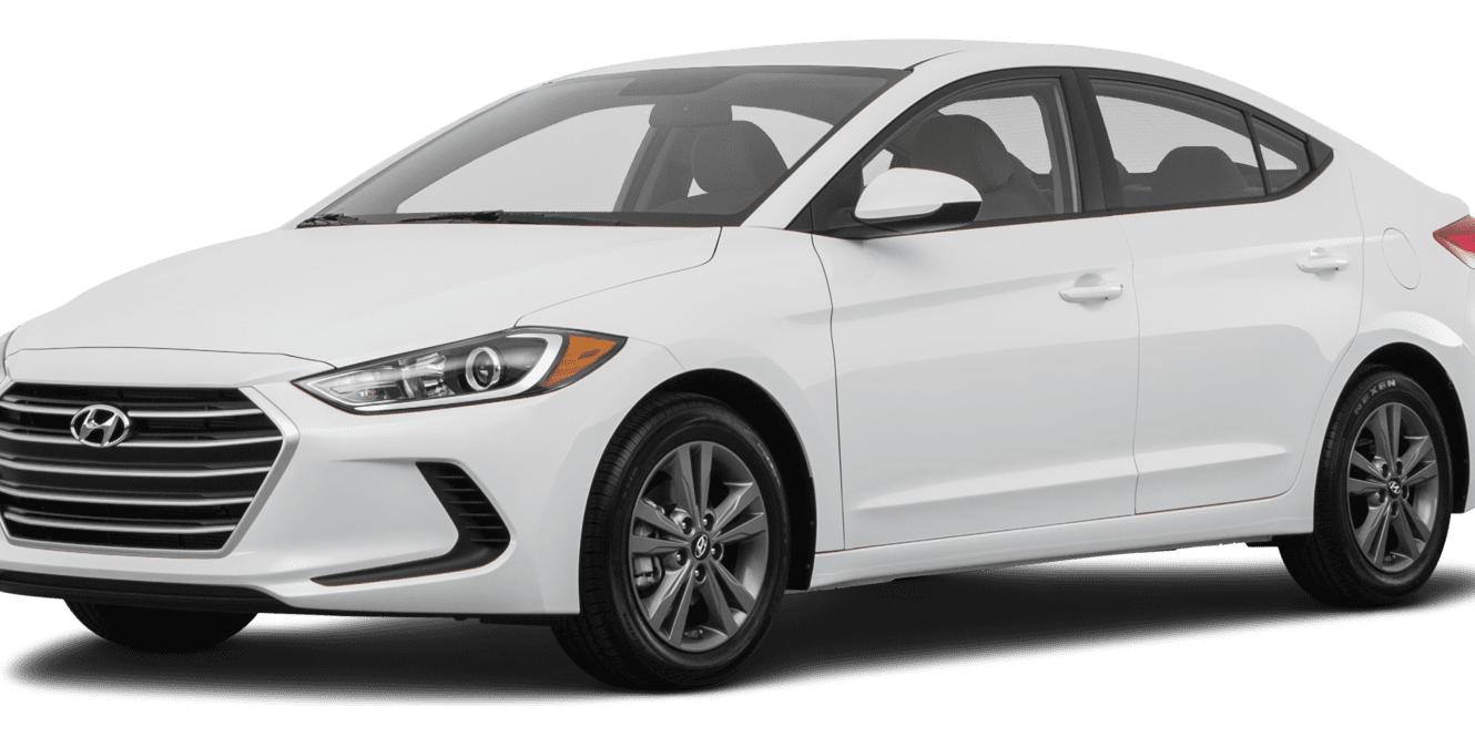 HYUNDAI ELANTRA 2018 KMHD74LF1JU631821 image