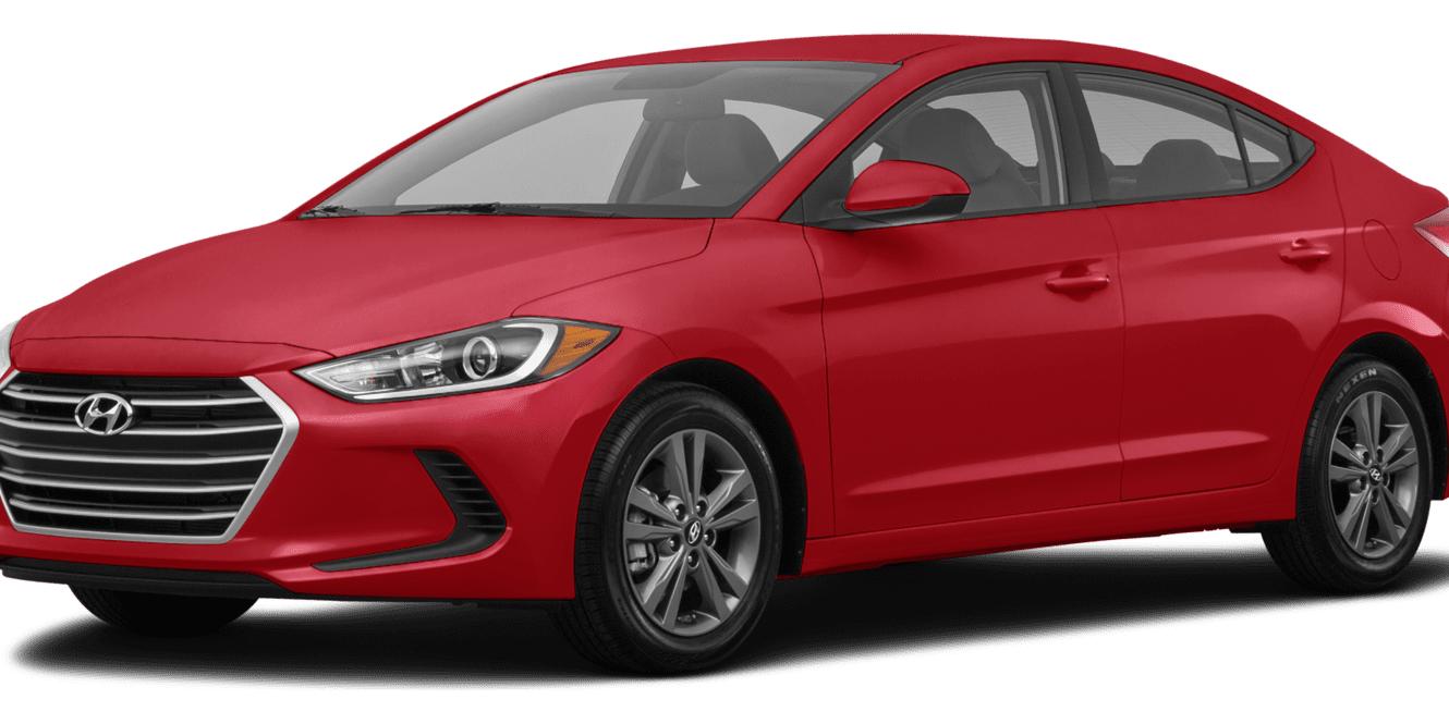 HYUNDAI ELANTRA 2018 5NPD84LF4JH309671 image