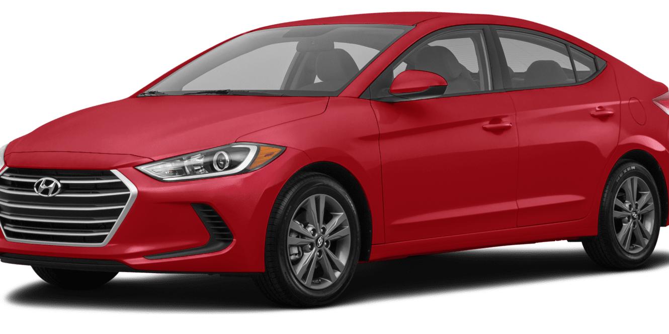 HYUNDAI ELANTRA 2018 5NPD84LF5JH326267 image