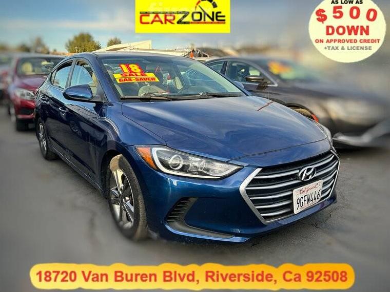 HYUNDAI ELANTRA 2018 5NPD84LFXJH352170 image