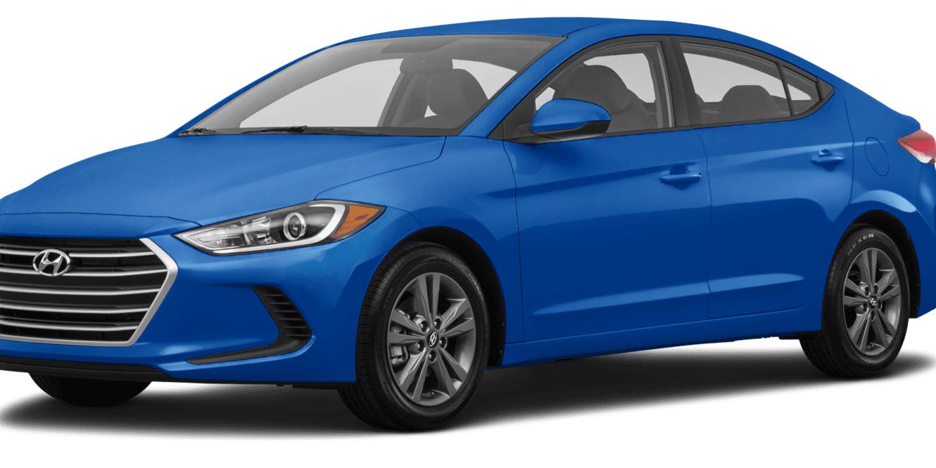 HYUNDAI ELANTRA 2018 5NPD74LF0JH224636 image