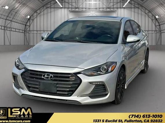 HYUNDAI ELANTRA 2018 KMHD04LB9JU471930 image