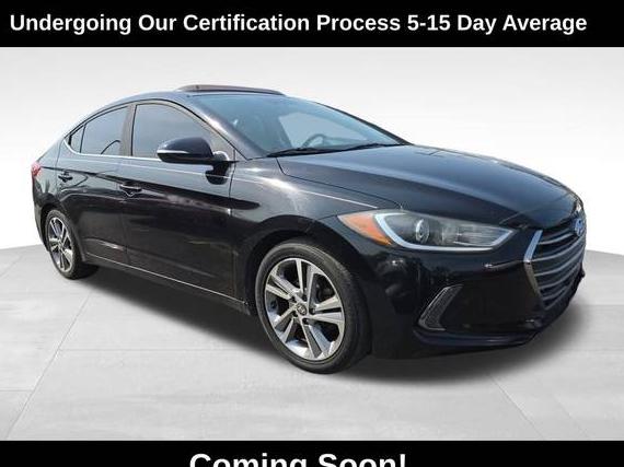 HYUNDAI ELANTRA 2018 KMHD84LF9JU455484 image