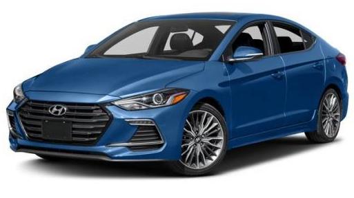 HYUNDAI ELANTRA 2018 KMHD04LB4JU483181 image