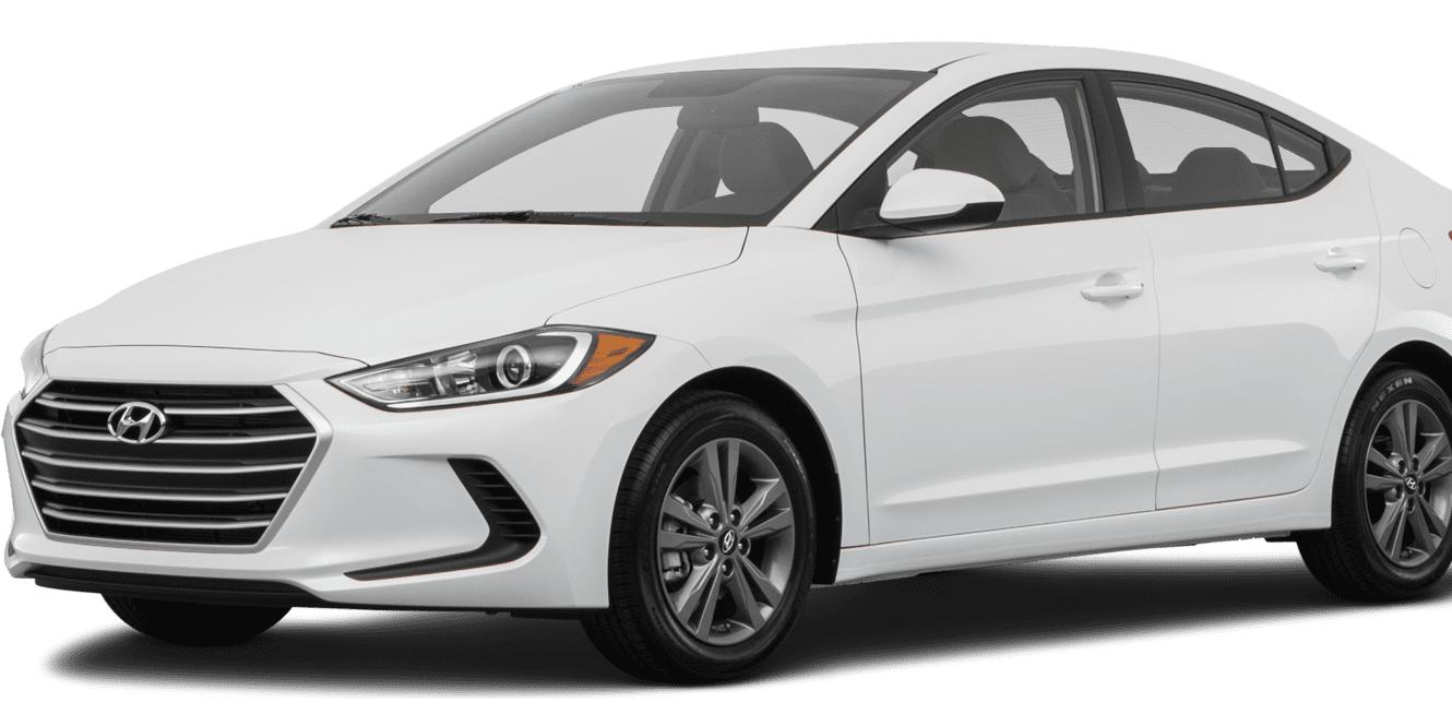 HYUNDAI ELANTRA 2018 5NPD84LF0JH364151 image