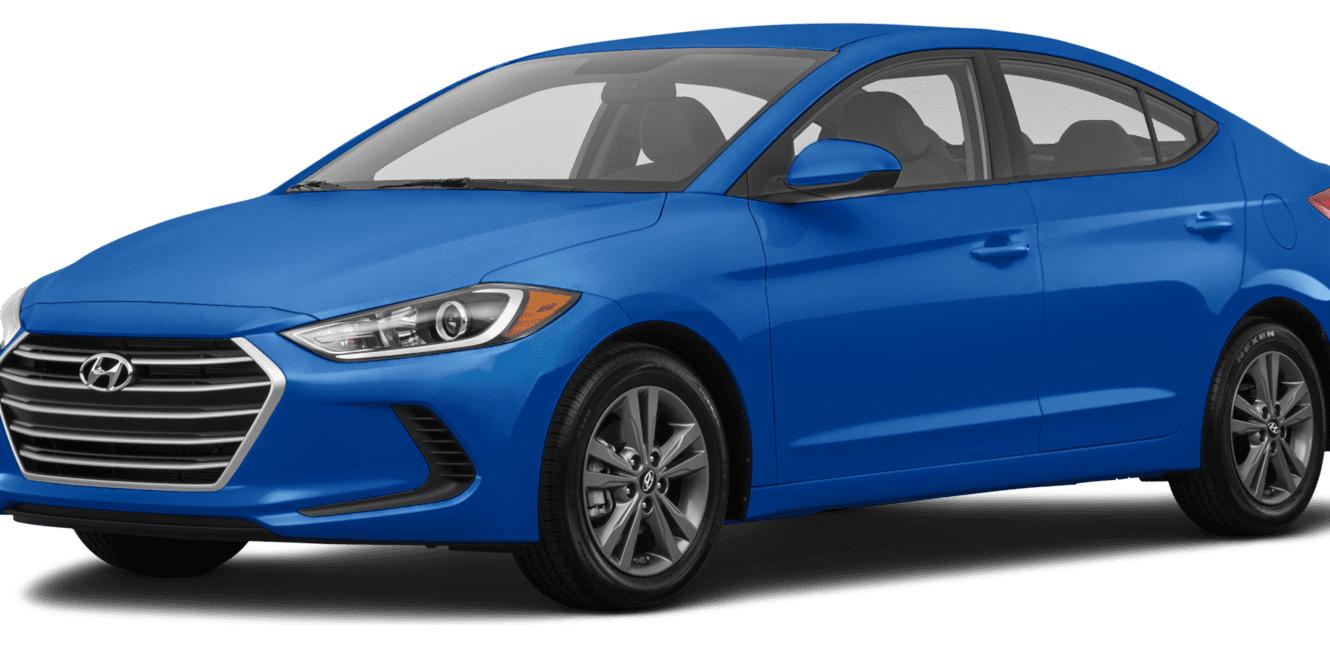 HYUNDAI ELANTRA 2018 5NPD84LF6JH266886 image