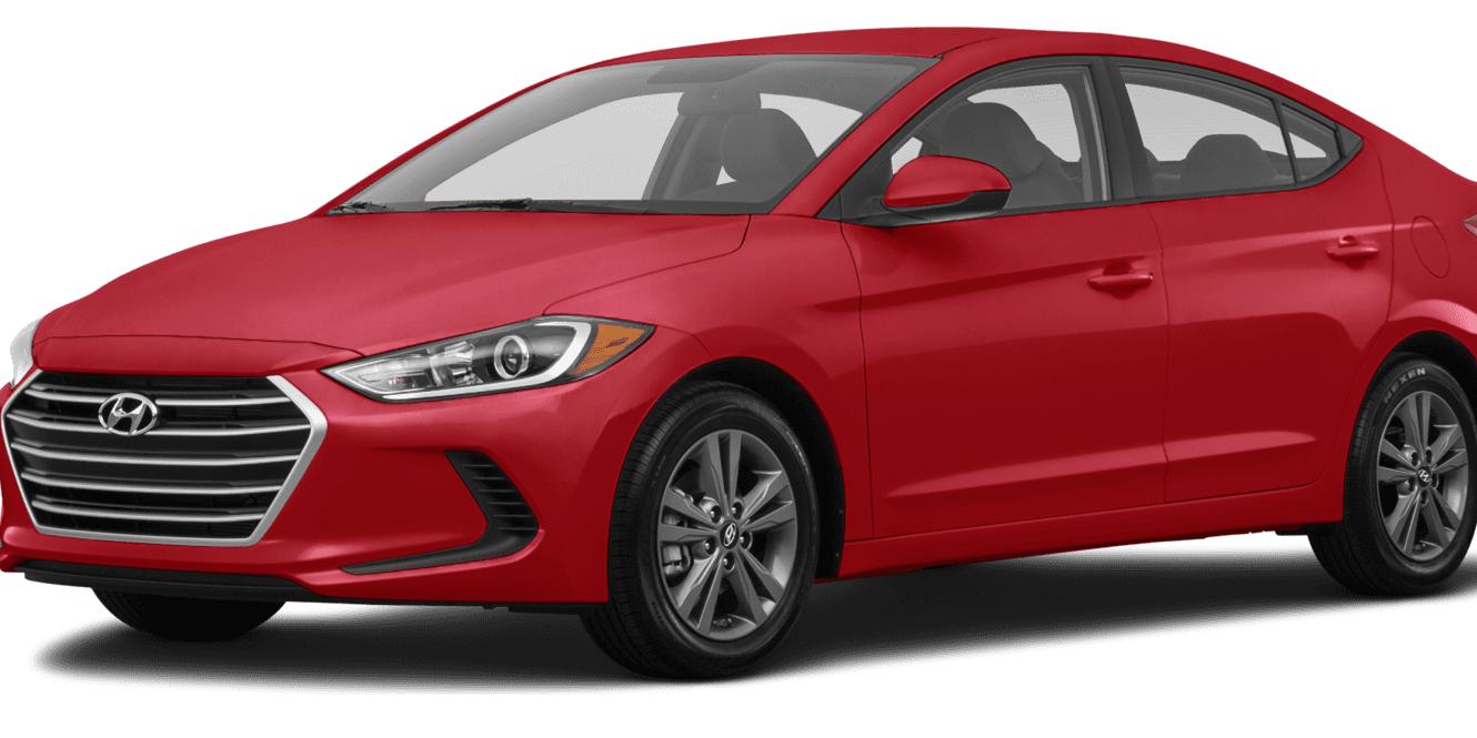 HYUNDAI ELANTRA 2018 KMHD04LB9JU666236 image