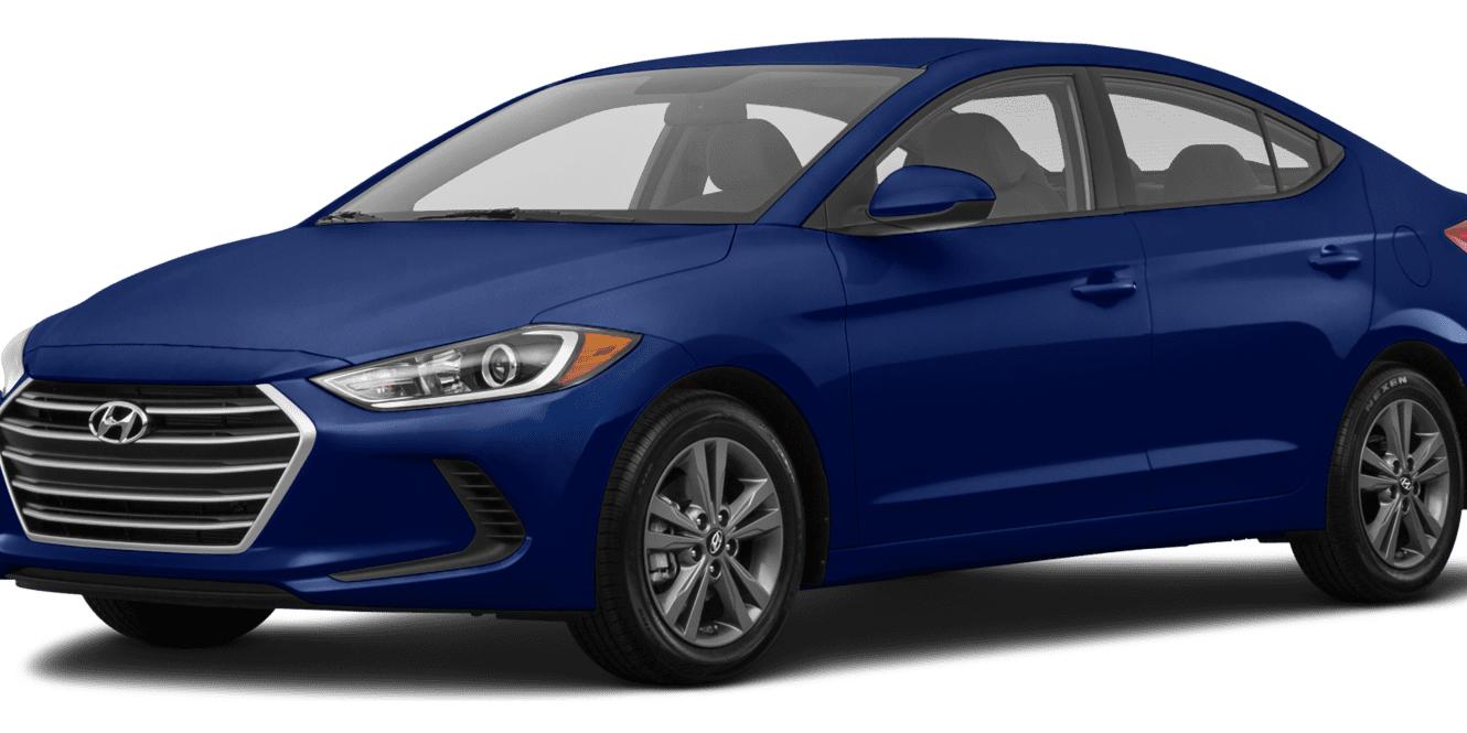 HYUNDAI ELANTRA 2018 5NPD84LF3JH384538 image