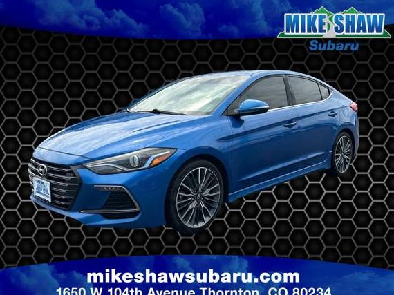 HYUNDAI ELANTRA 2018 KMHD04LB1JU519098 image
