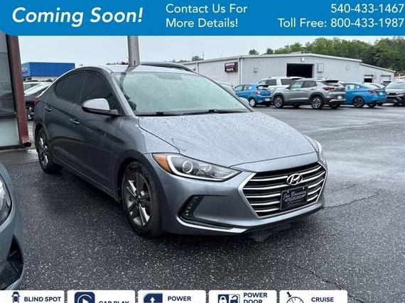 HYUNDAI ELANTRA 2018 5NPD84LF6JH239445 image