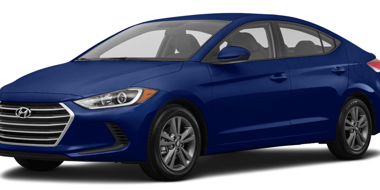 HYUNDAI ELANTRA 2018 5NPD84LF3JH272192 image