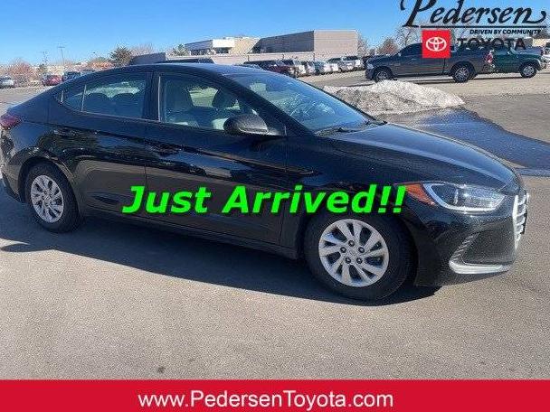 HYUNDAI ELANTRA 2018 KMHD74LFXJU457814 image