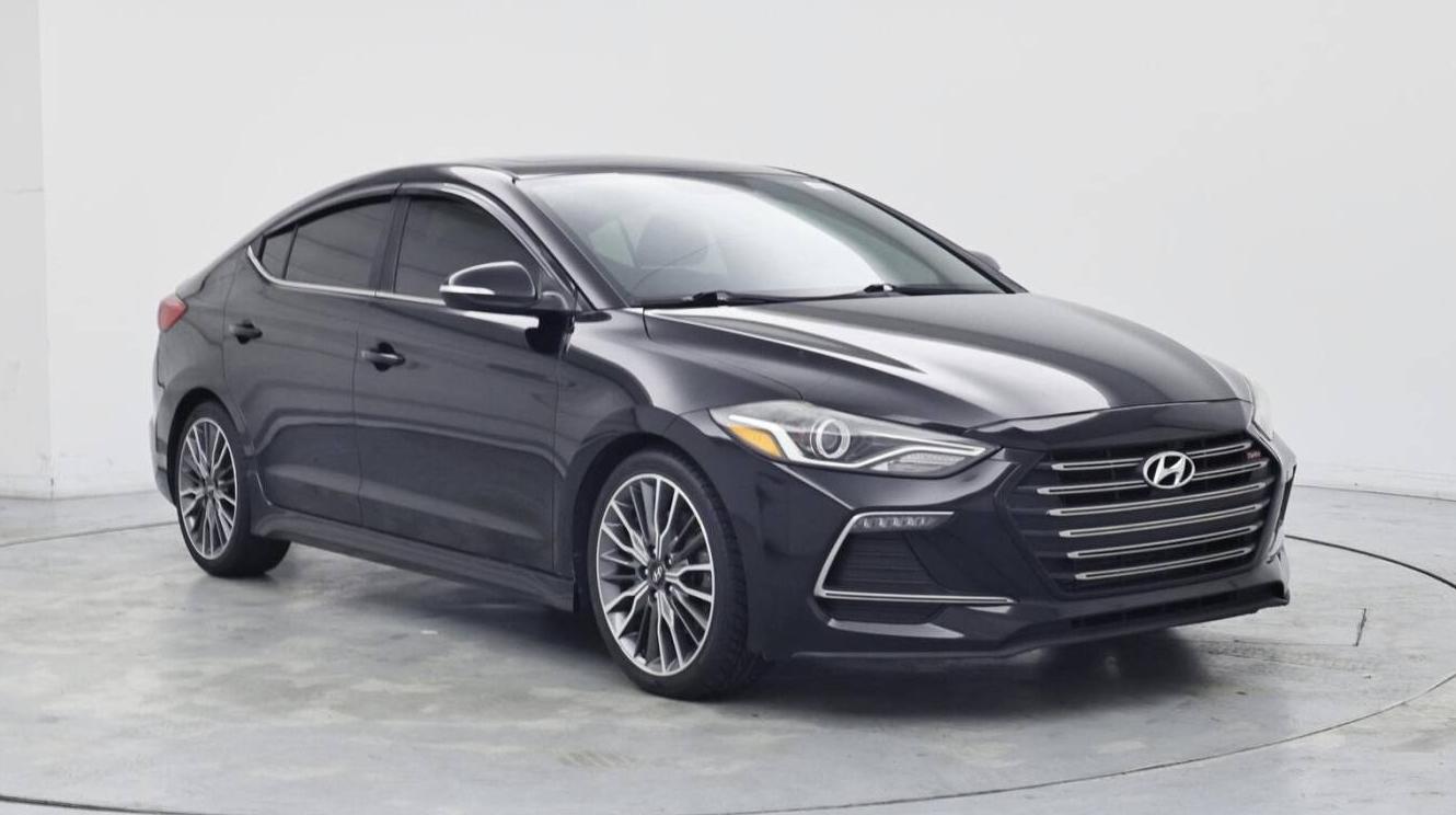 HYUNDAI ELANTRA 2018 KMHD04LB5JU678450 image