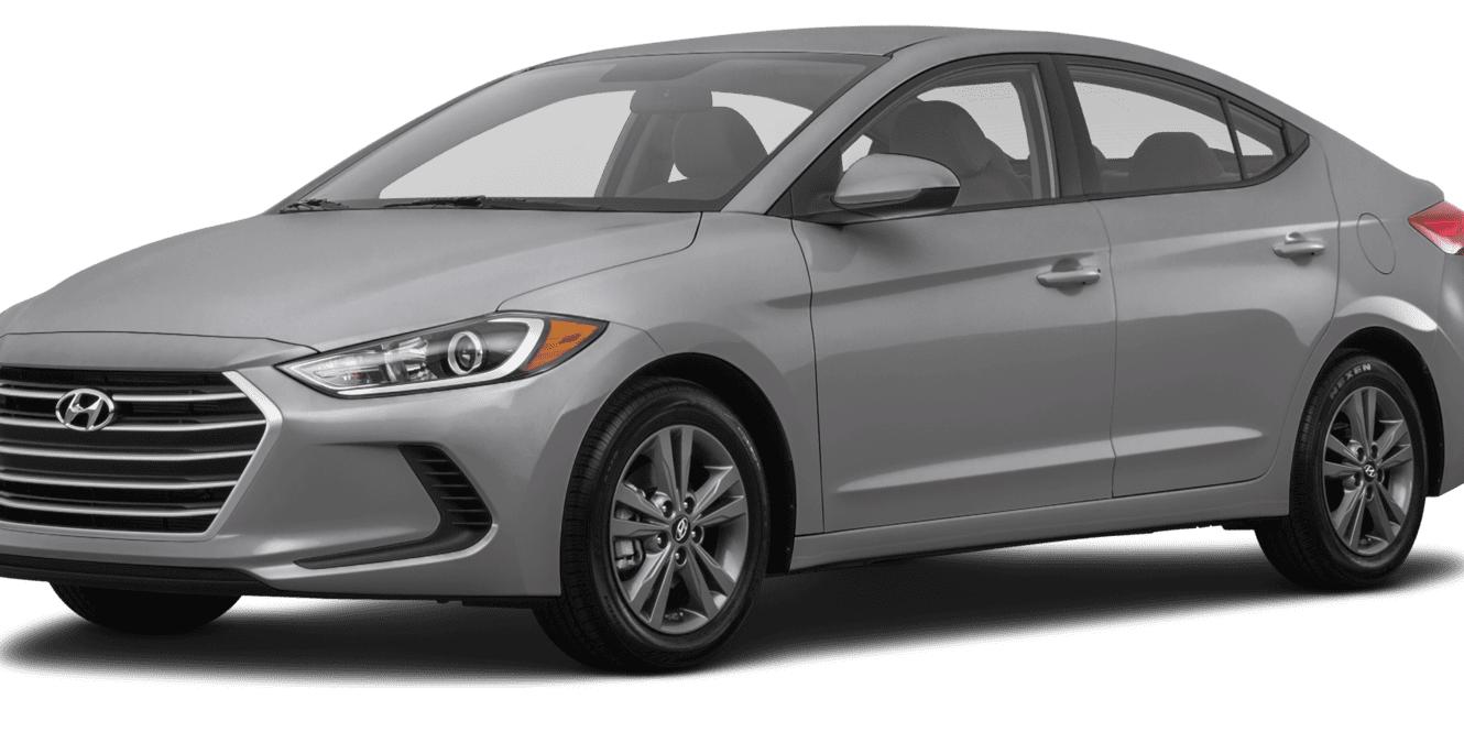 HYUNDAI ELANTRA 2018 KMHD84LF1JU493520 image