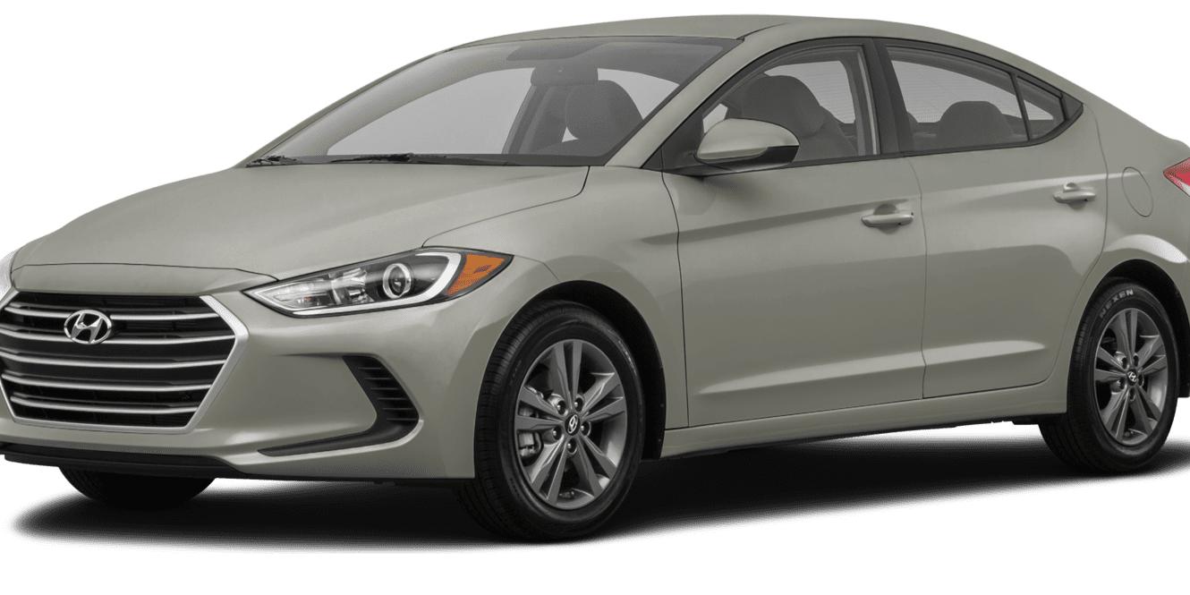 HYUNDAI ELANTRA 2018 KMHD84LF1JU610187 image