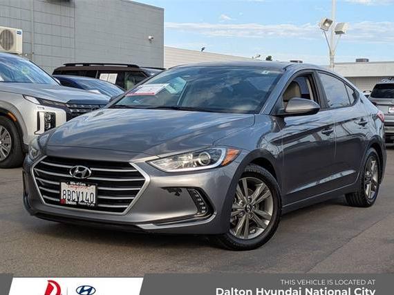 HYUNDAI ELANTRA 2018 5NPD84LF1JH298578 image