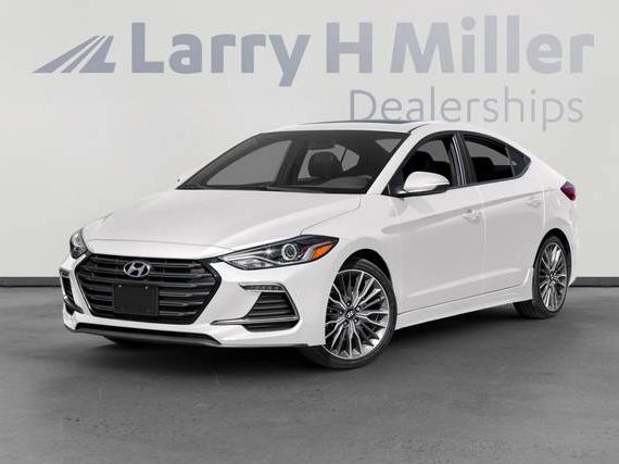 HYUNDAI ELANTRA 2018 KMHD04LB1JU539559 image