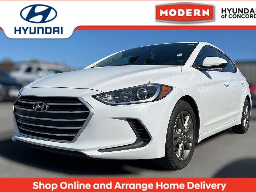 HYUNDAI ELANTRA 2018 5NPD84LF4JH343254 image