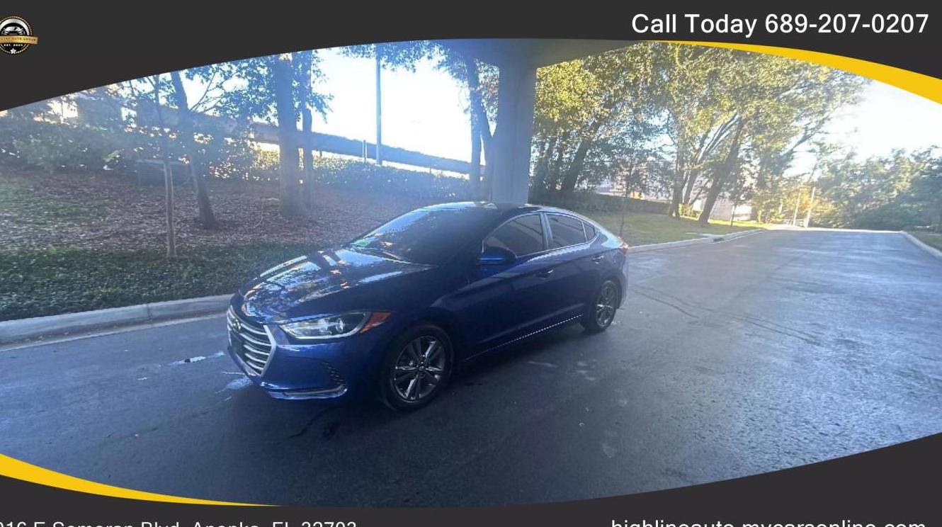 HYUNDAI ELANTRA 2018 5NPD84LF1JH271672 image