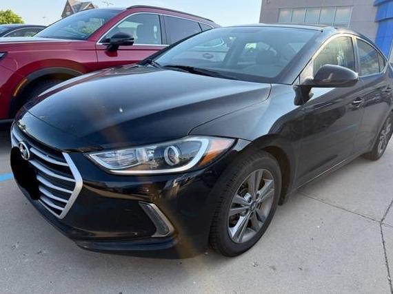 HYUNDAI ELANTRA 2018 KMHD84LF2JU492117 image