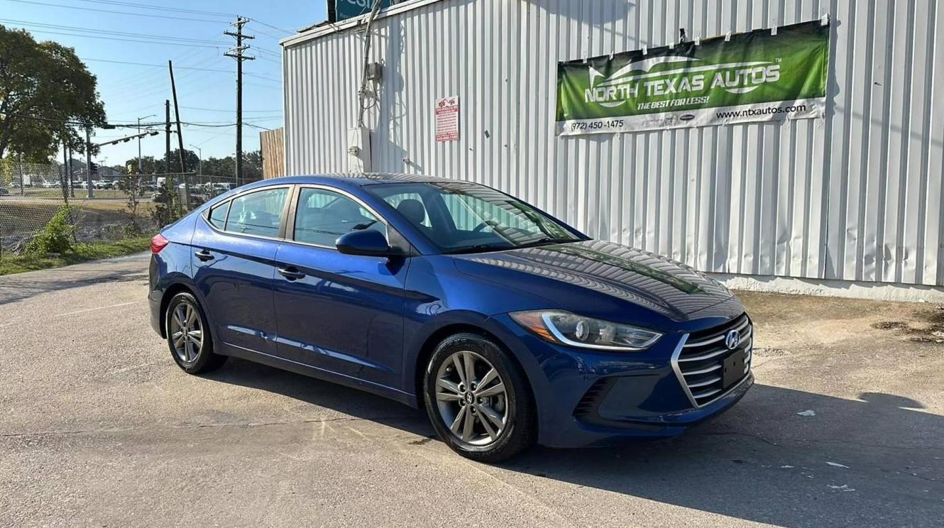 HYUNDAI ELANTRA 2018 5NPD84LF9JH328846 image