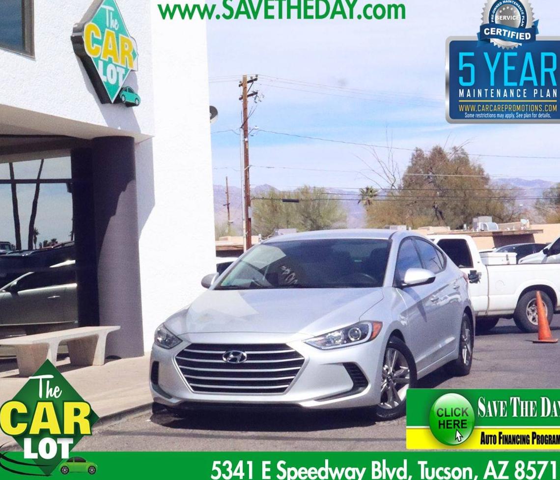 HYUNDAI ELANTRA 2018 5NPD84LF0JH348788 image