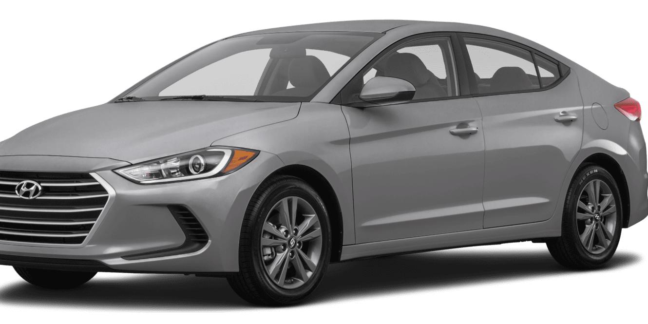 HYUNDAI ELANTRA 2018 KMHD84LF1JU510400 image